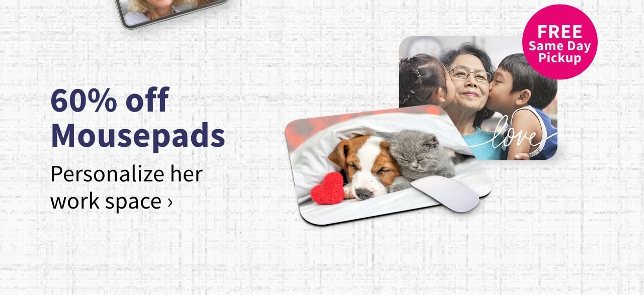 60% off Mousepads