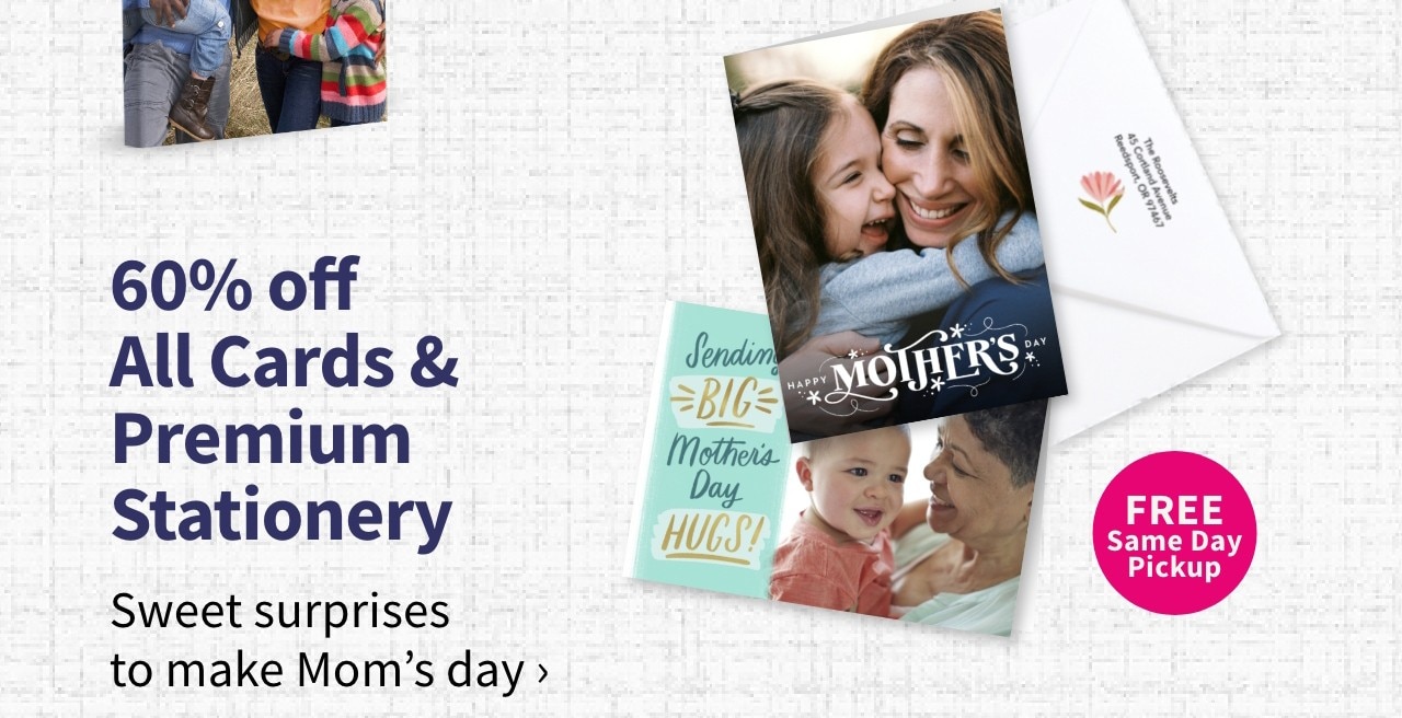 60% off All Cards & Premium Stationery