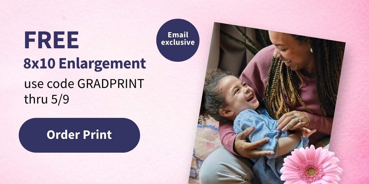 FREE 8x10 Enlargement use code GRANDPRINT