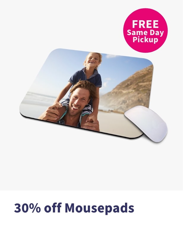 30% off Mousepads