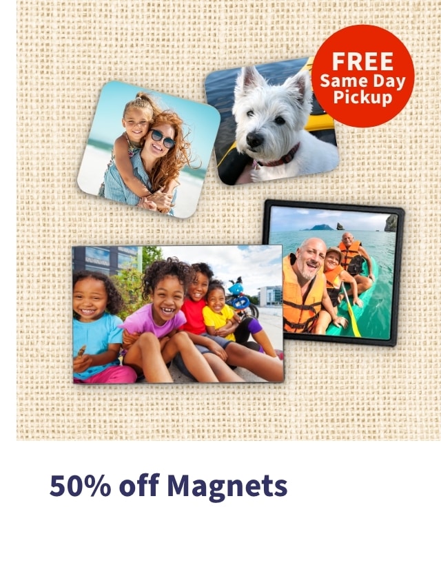 50% off Magnets