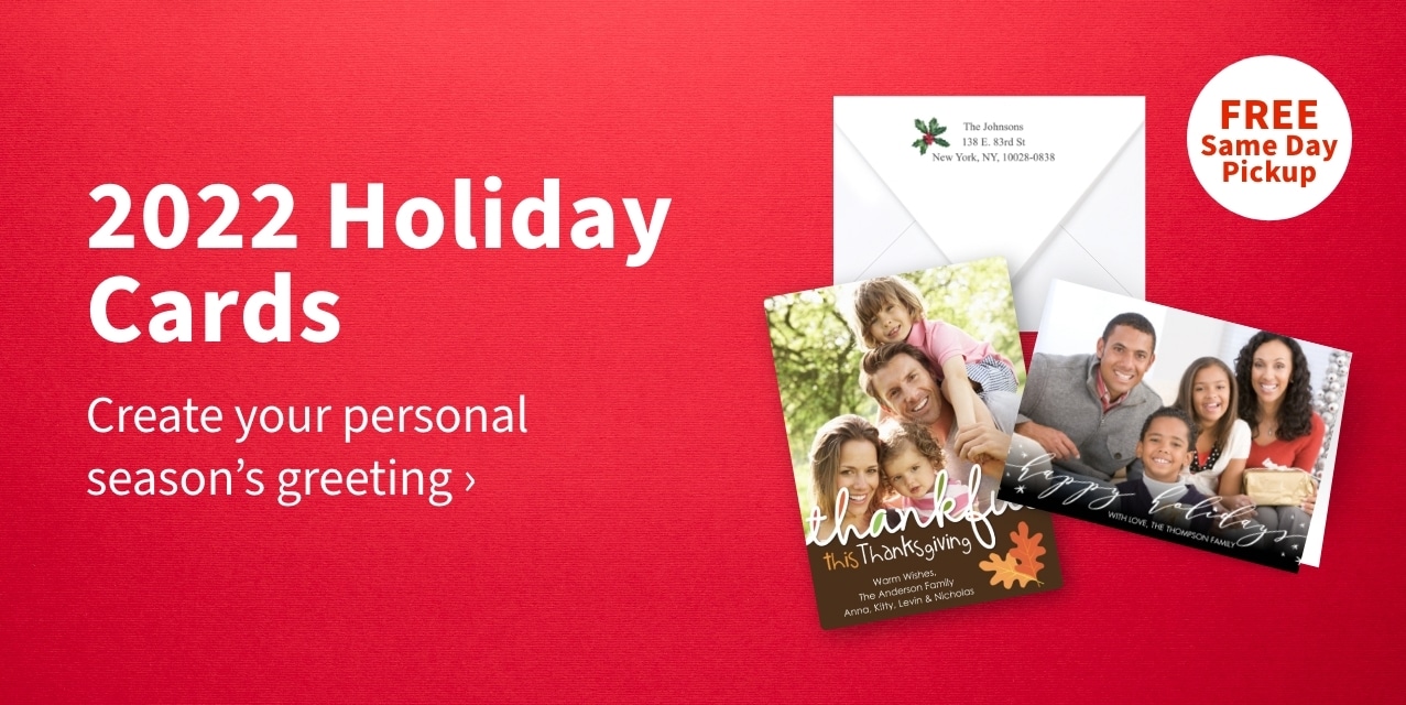 2022 Holiday Cards Create your personal seasons greeting 