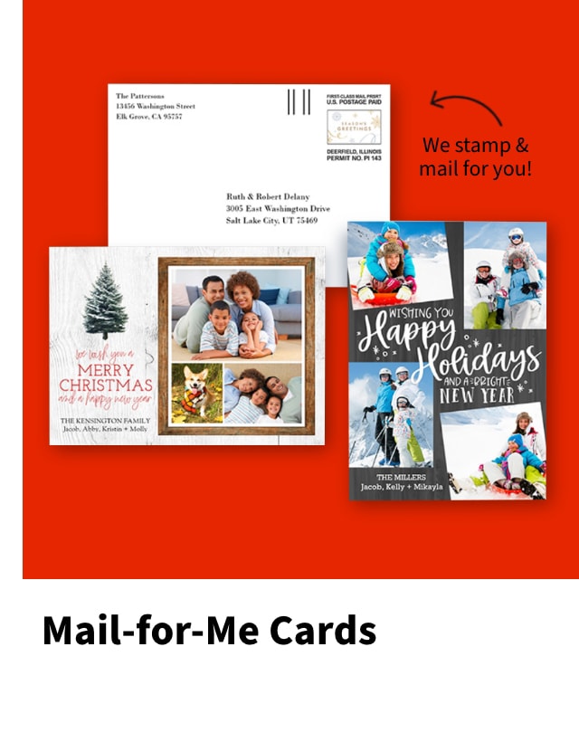Mail for me cards