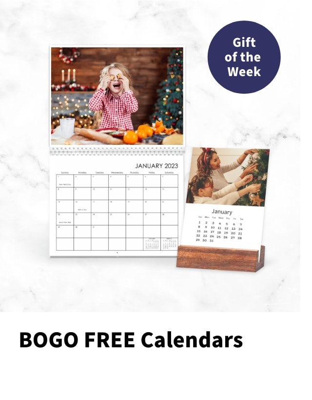 BOGO Free Calendars