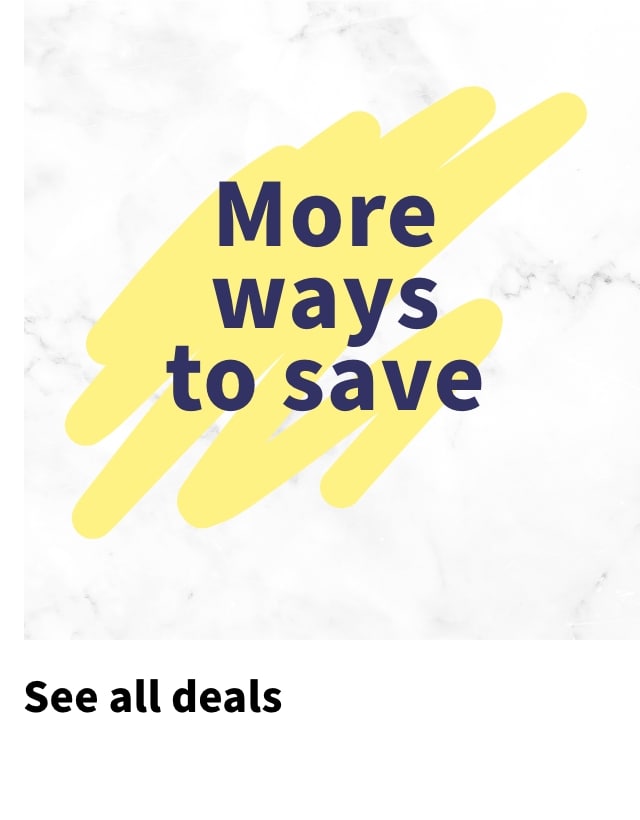 More ways to save See all deals 