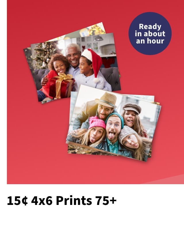 15c 4x6 prints 75+