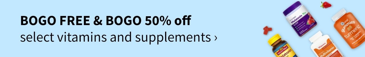 BOGO FREE & BOGO 50% off
