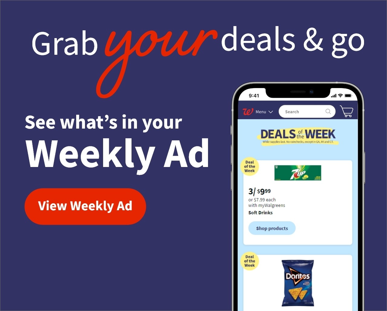 Grabyour deals & go. See what's in your Weekly Ad
