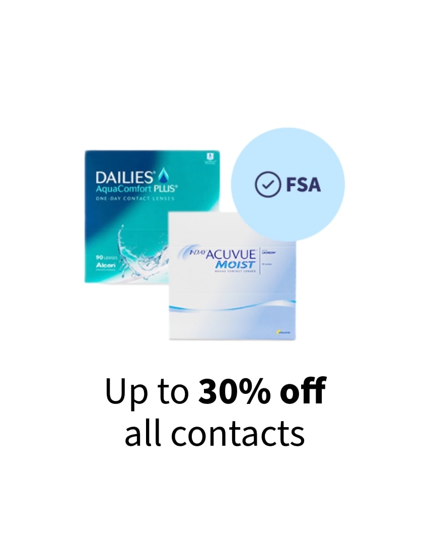 30% off all contacts