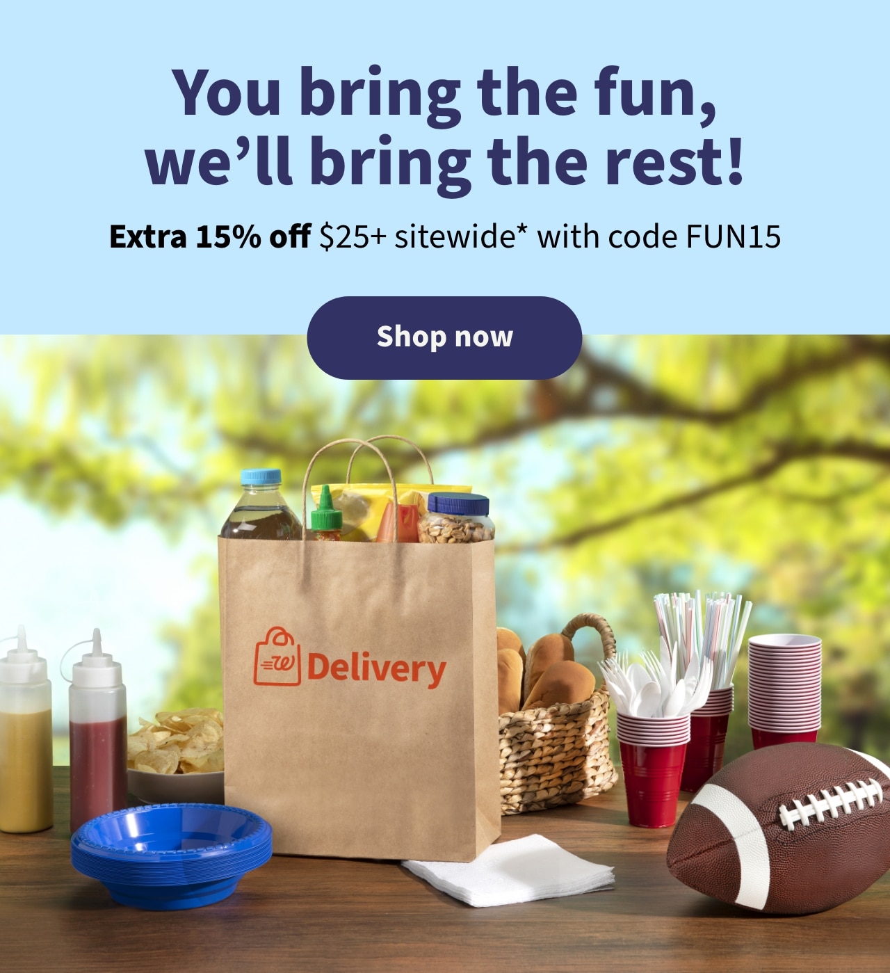 You bring the fun we'll bring the rest!