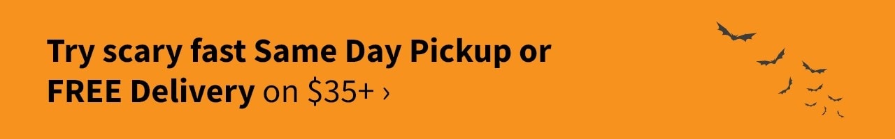 Order online for FREE Delivery in as little as 1 hour on your $35+ purchase > 