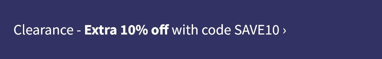 Clearance -  Extra 10% off with code SAVE10