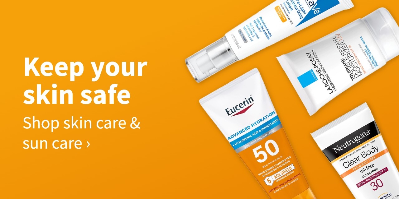 Shop skin care & sun care