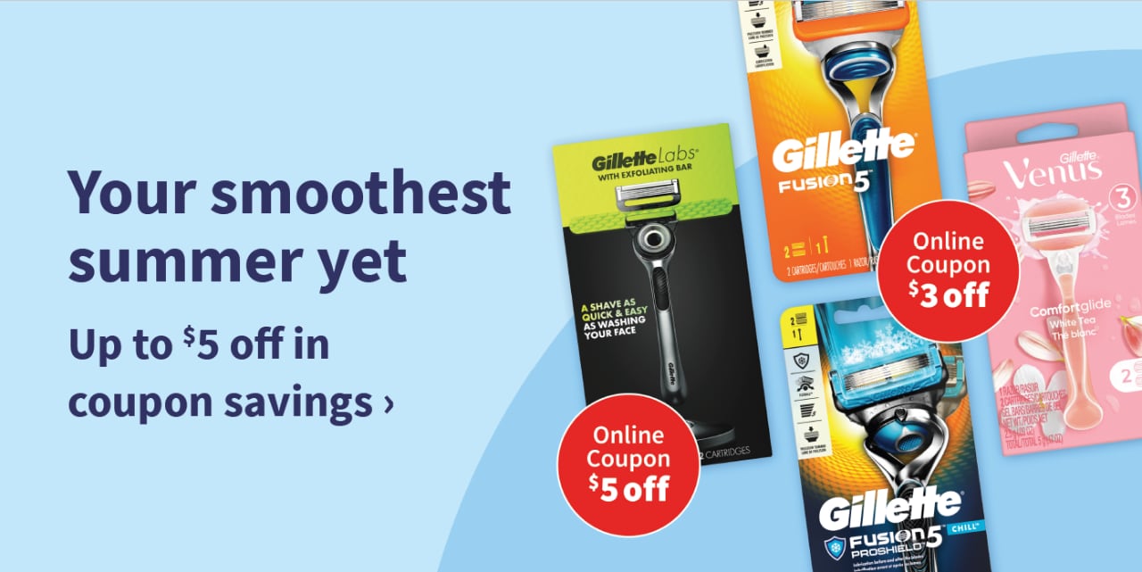 Your smoothest summer yet. Up to $5 off in coupon savings