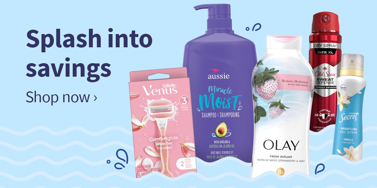 Splash into savings. Shop now