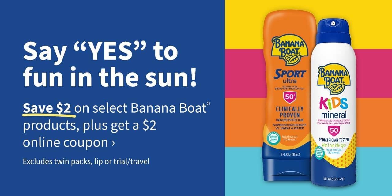 Say YES to fun in the sun!