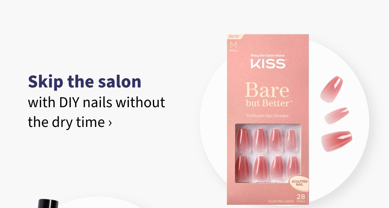 Skip the salon with DIY nails without the dry time