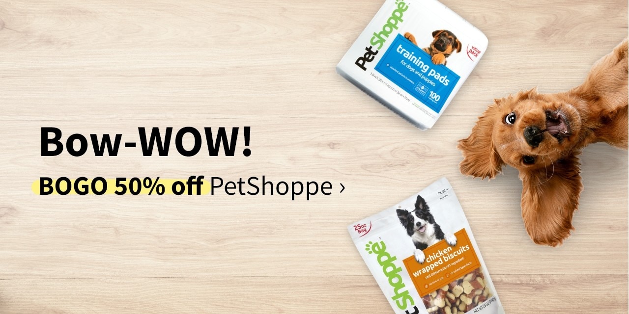 BOGO 50% off PetShoppe