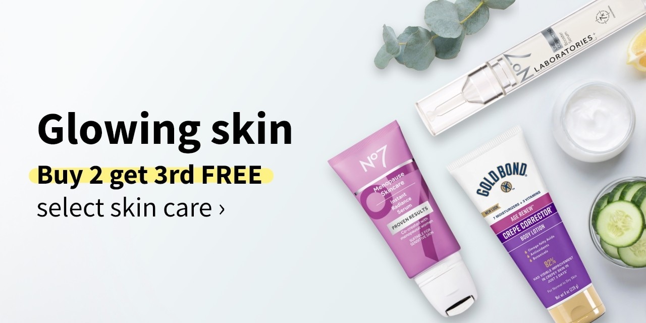 Glowing skin Buy 2 get 3rd FREE select skin care