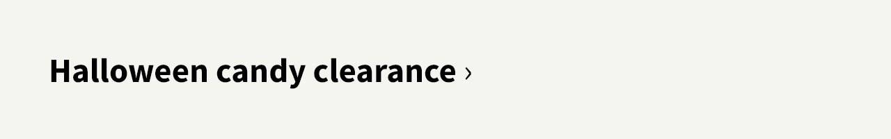 Halloween candy clearance