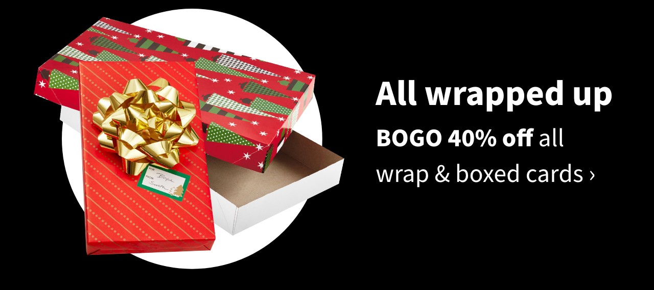 All wrapped up