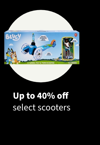Up to 40% off select scooters