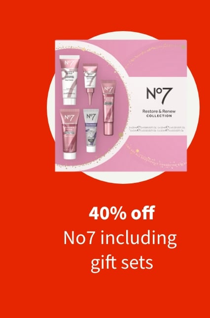 40% off No7 including gift sets