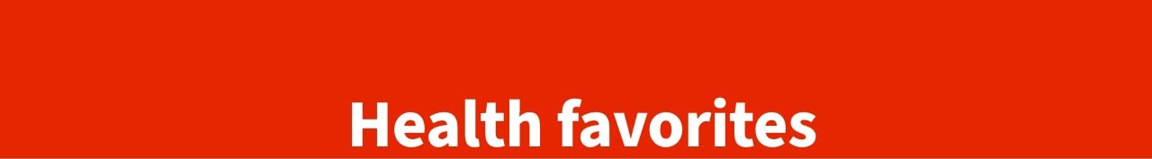  Health Favorites