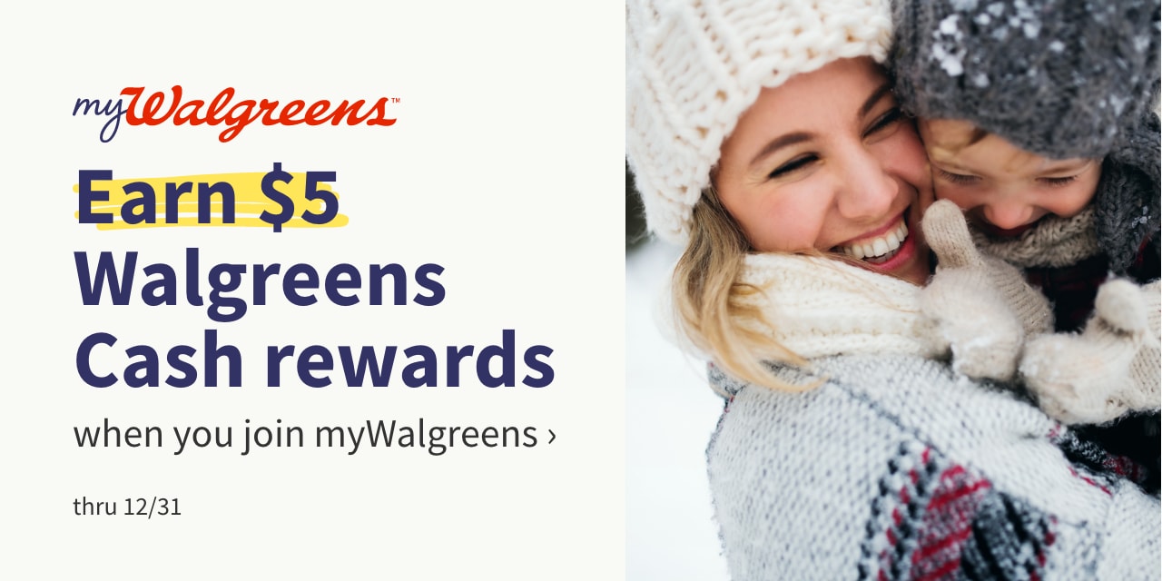 Earn $5 Walgreens Cash rewards