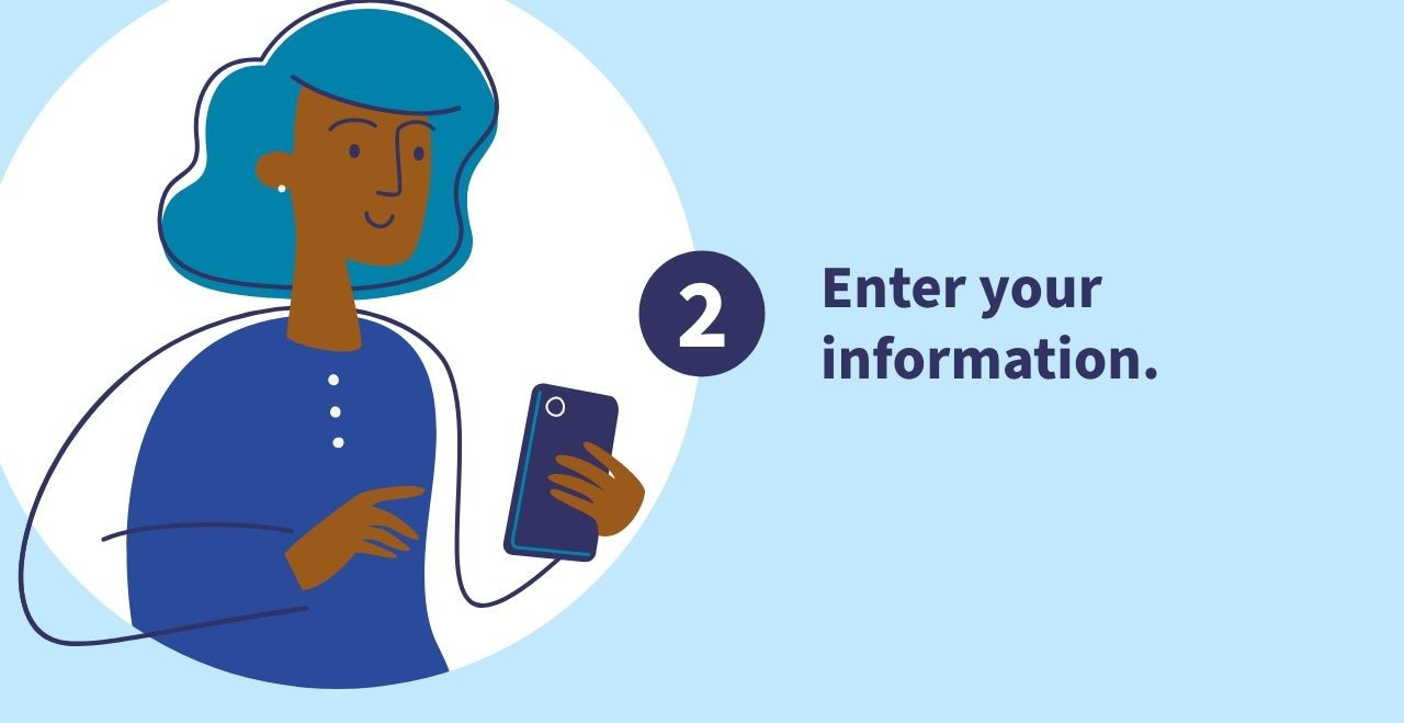 Enter your information