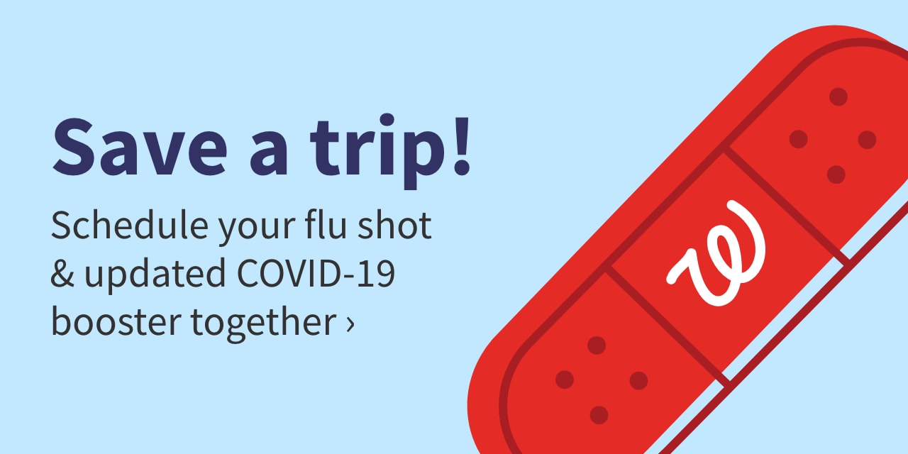 Save a trip! Schedule your flu shot updated COVID-19 booster together 
