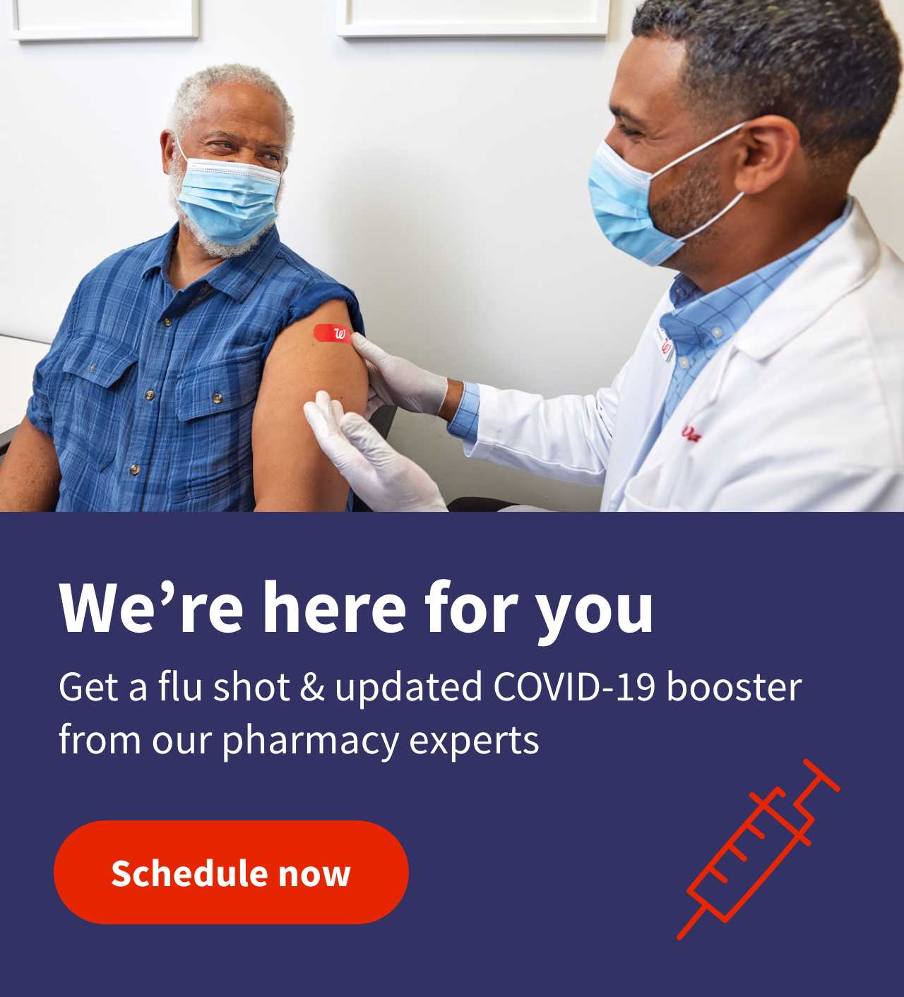 We're here for you