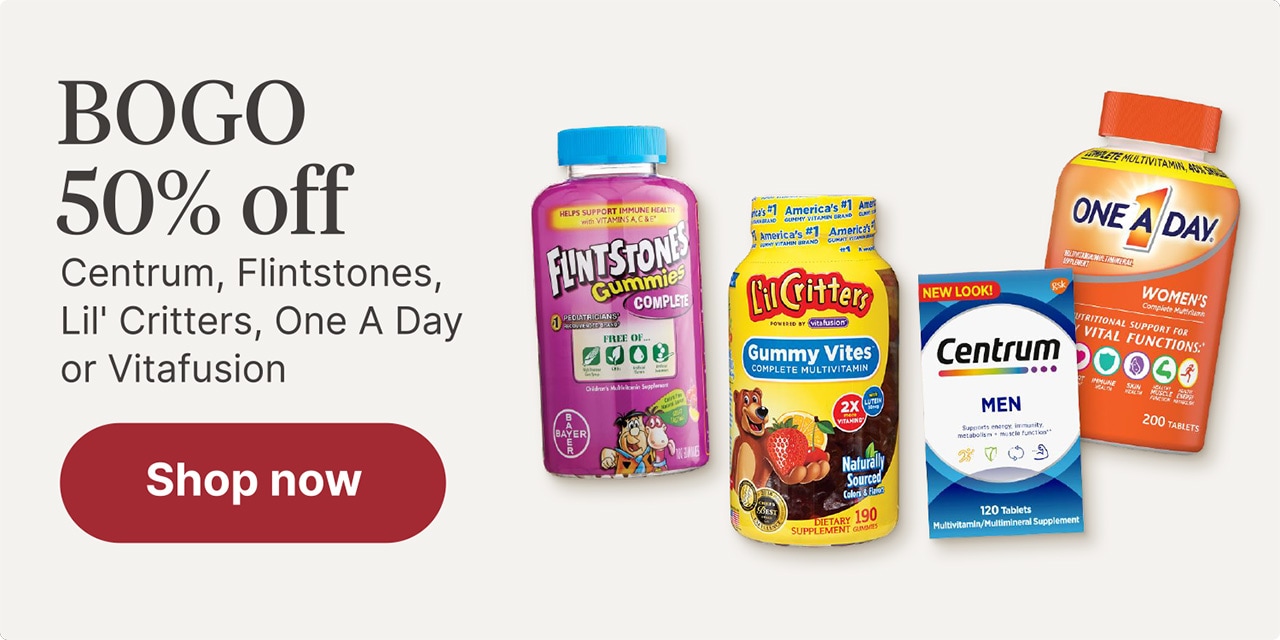 BOGO 50% off