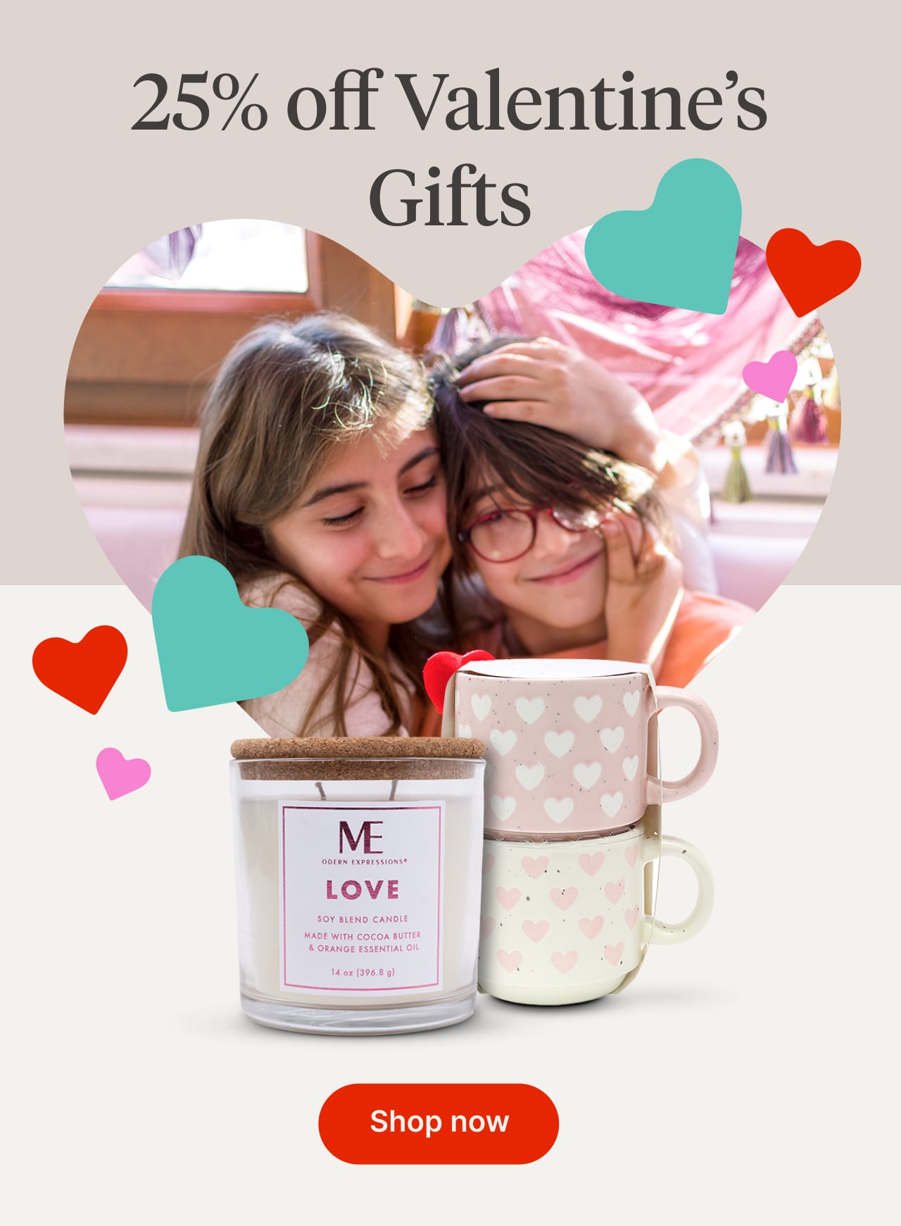 25% off Valentine Gifts
