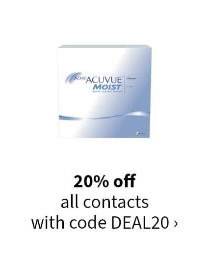 25% off all contacts with code STOCKUP25>