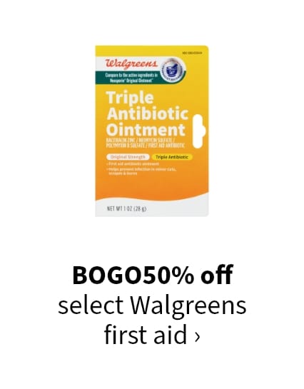 BOGO 50% off* >