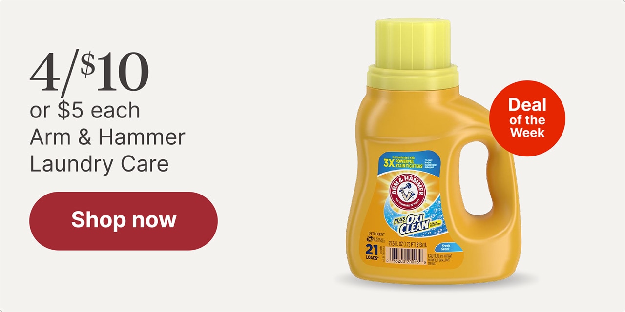 p06-DOTW-4for10ArmHammerLaundryCare
