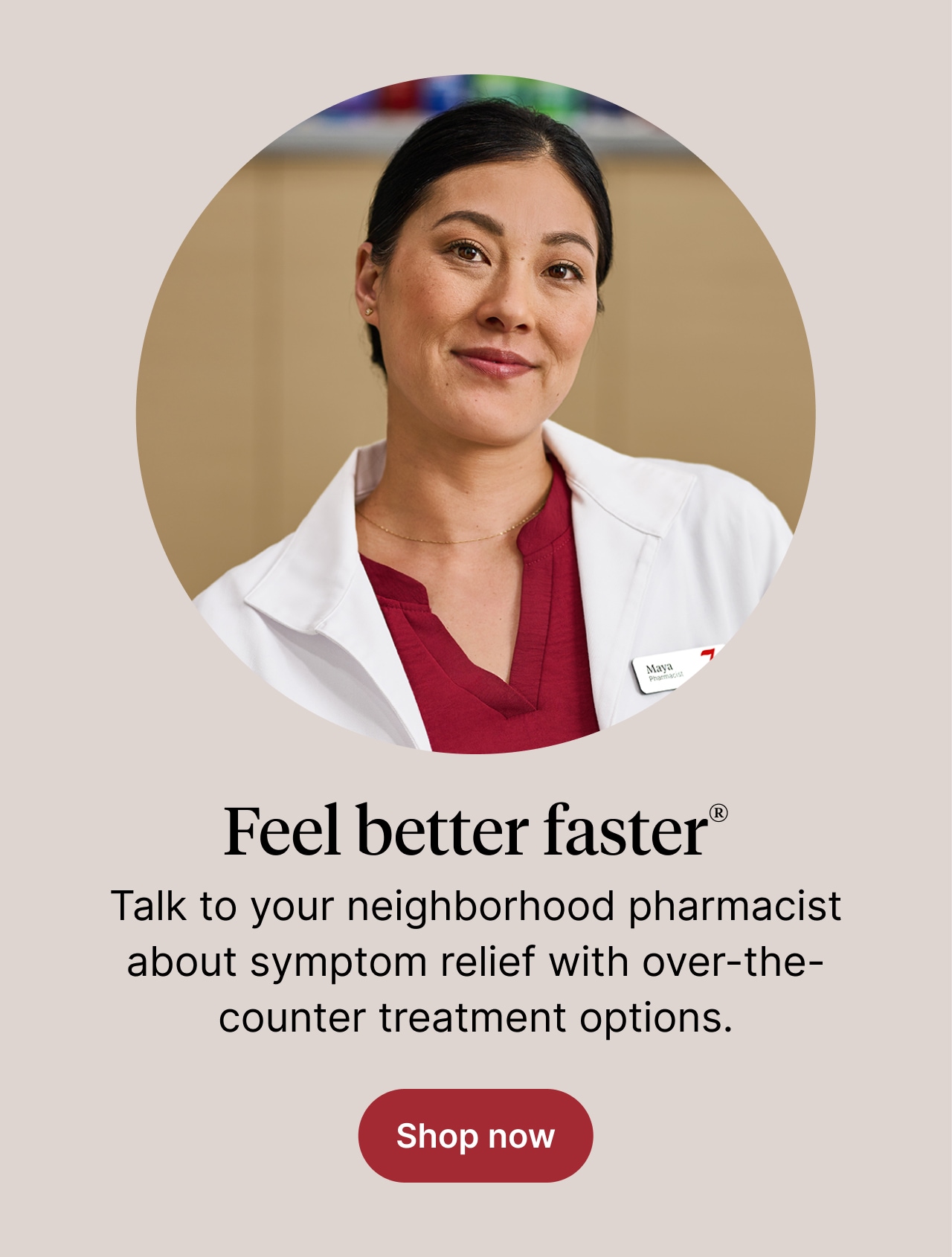 Feel better faster