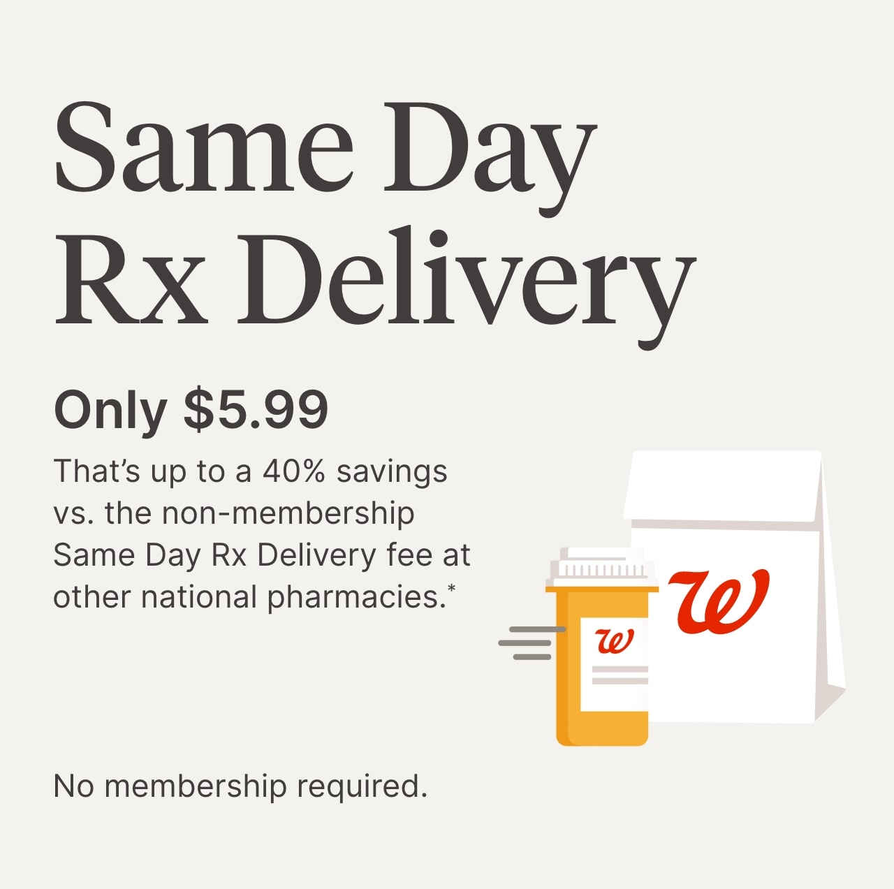 Same Day Rx Delivery