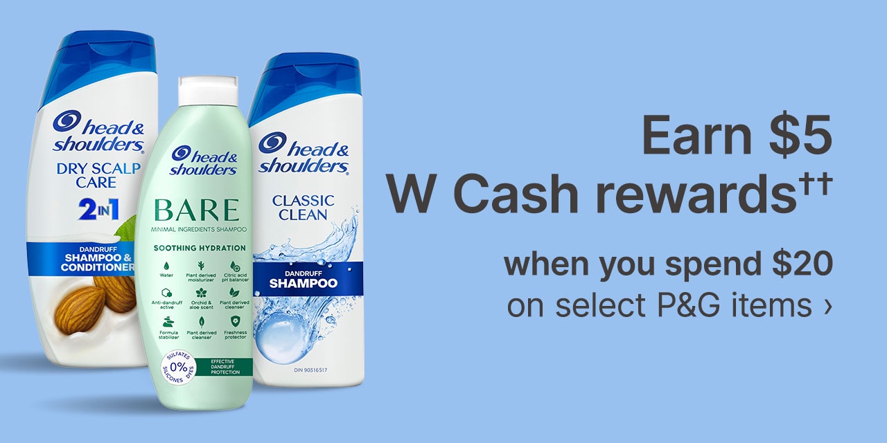 Earn $5 W Cash rewards