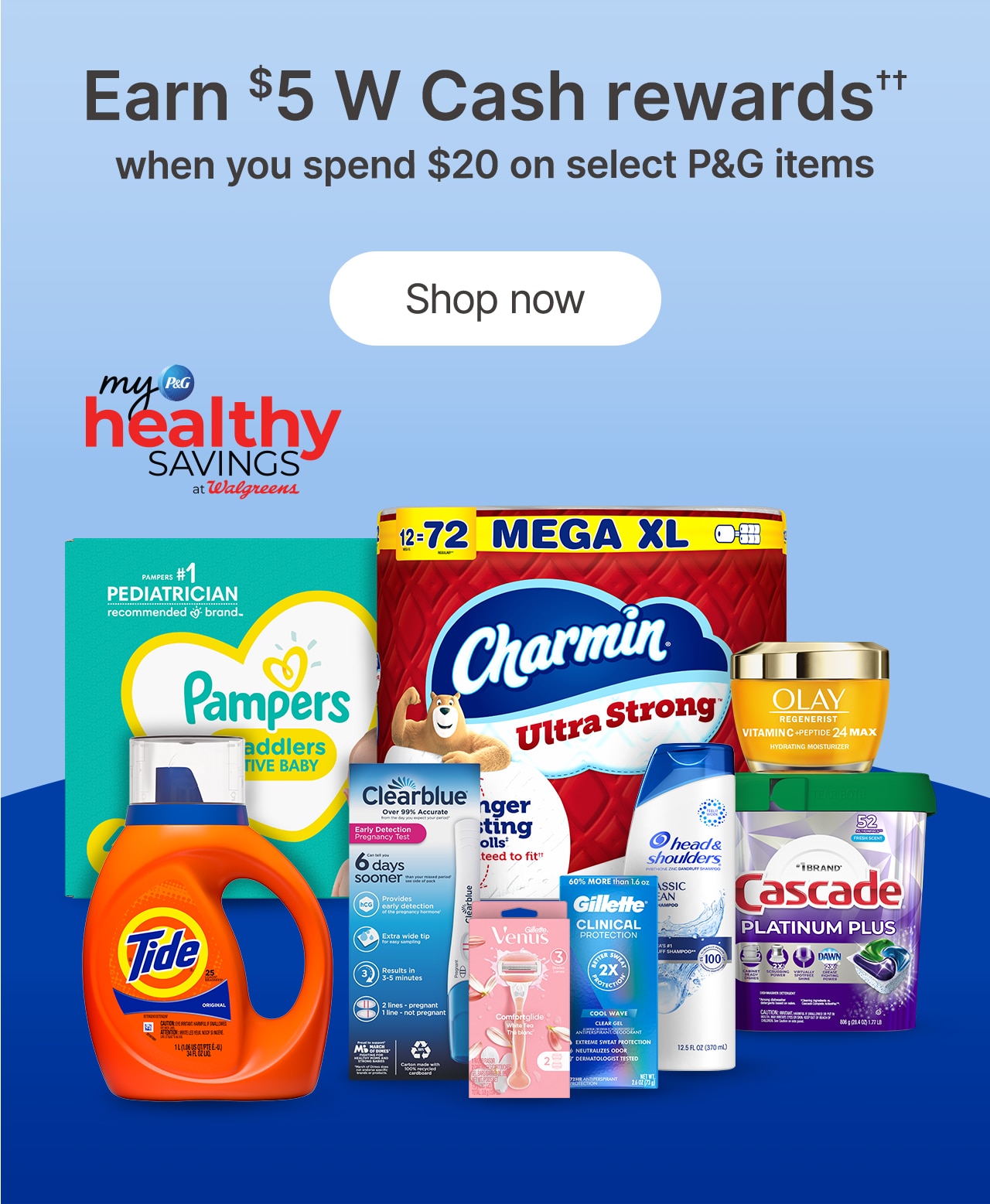 Earn $5 W Cash Rewards
