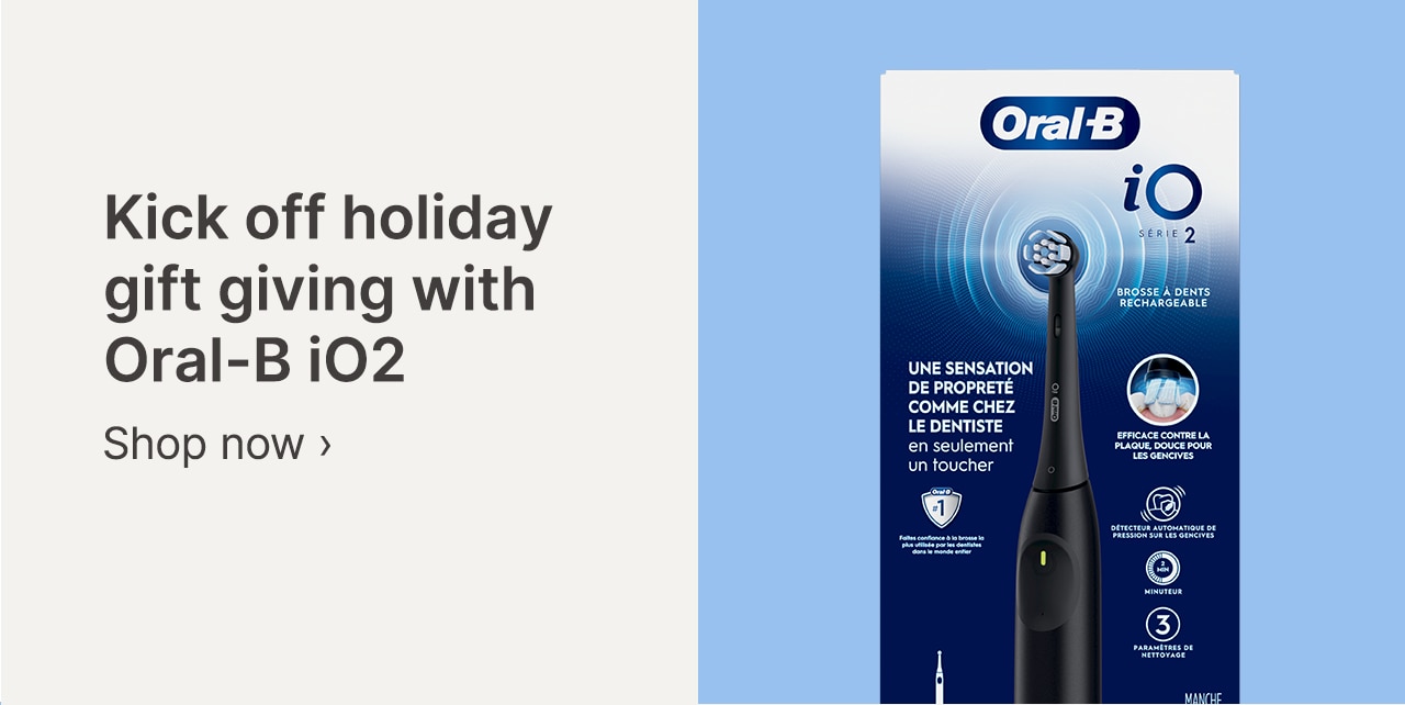 Kick off holiday gifts giving with Oral-B iO2