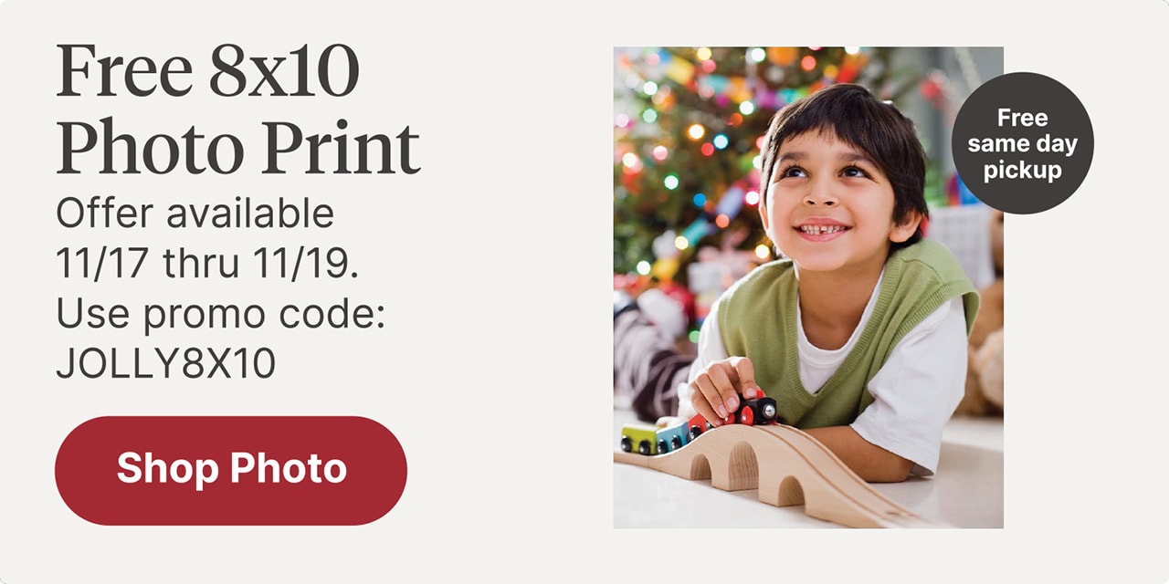 Free 8x10 Photo Print