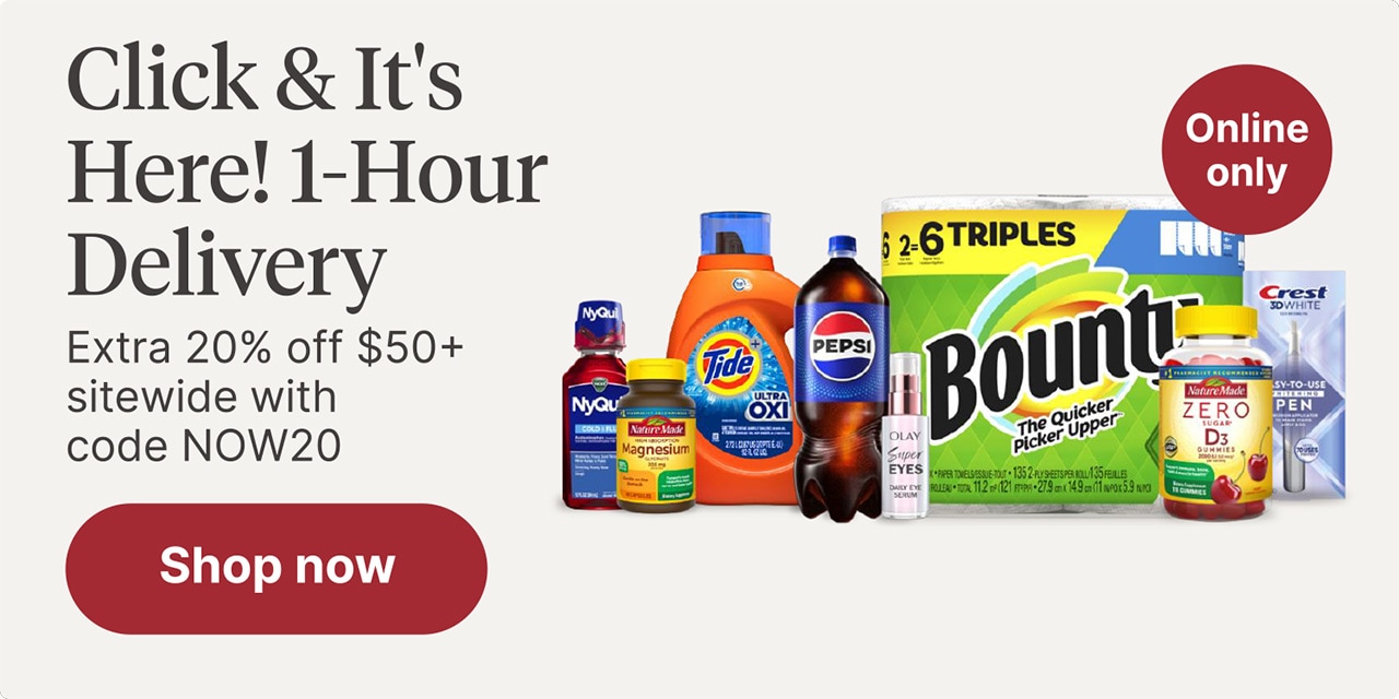 Click & It's Here! I-Hour Delivery