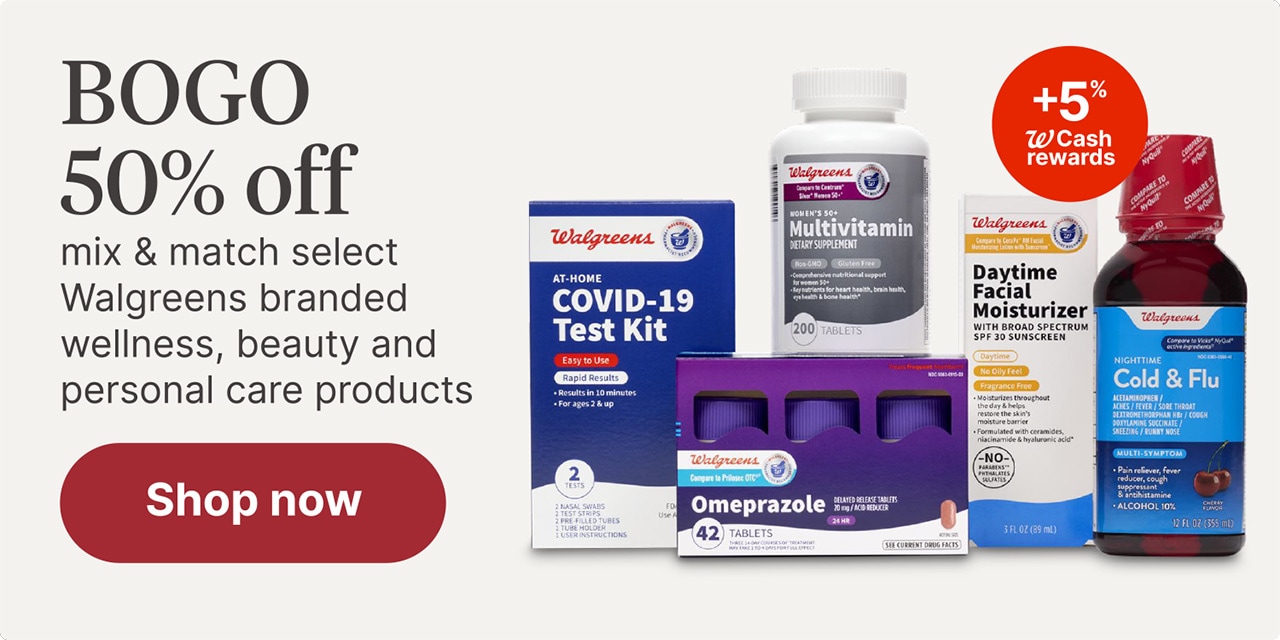 BOGO 50% off