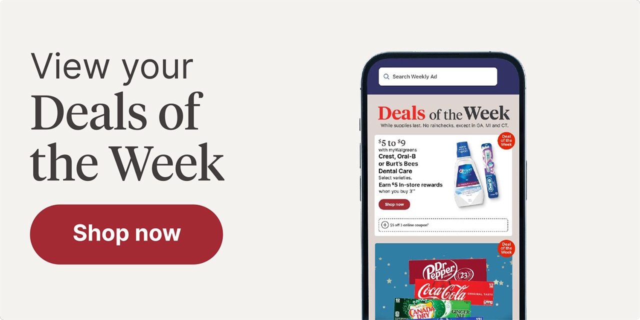 View your Deals of the Week