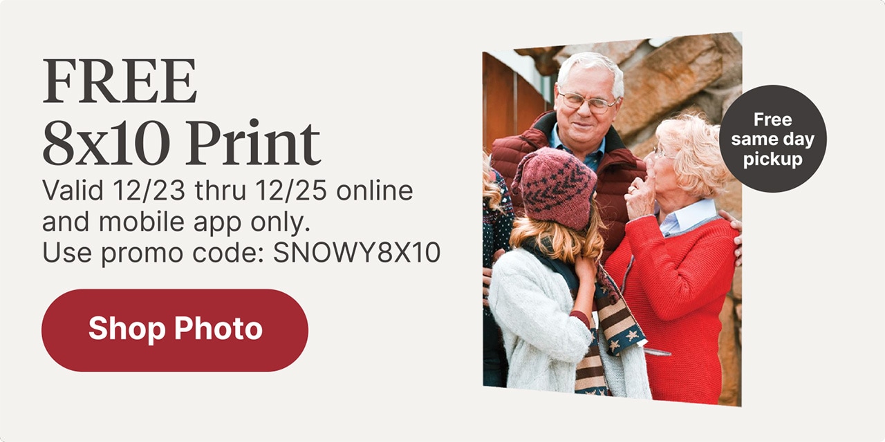 FREE 8x10 Prints