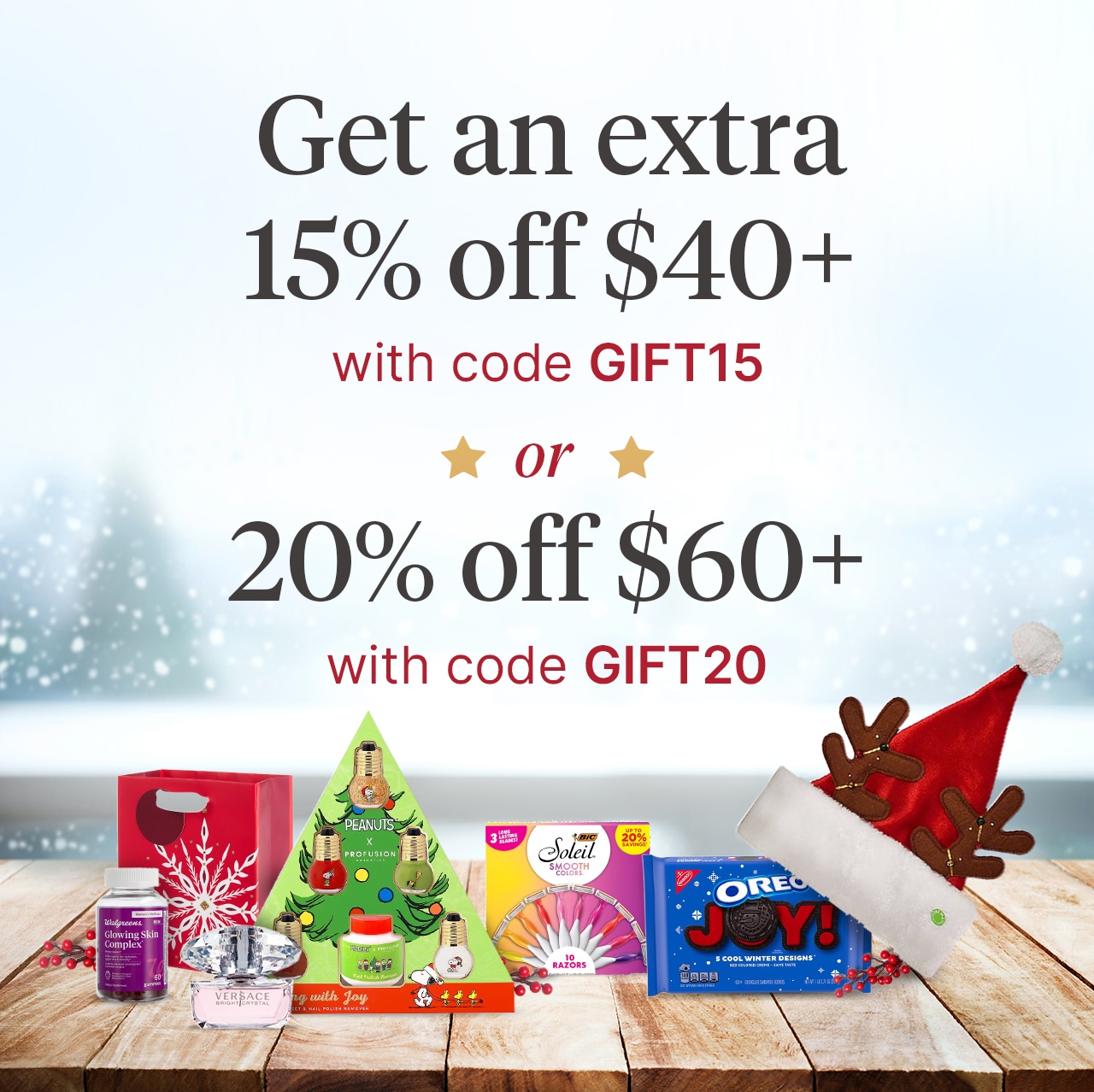 Get an extra 15% off $35+