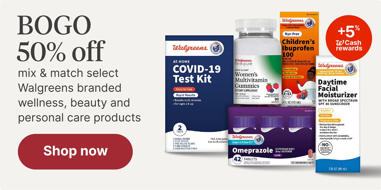 BOGO 50% off