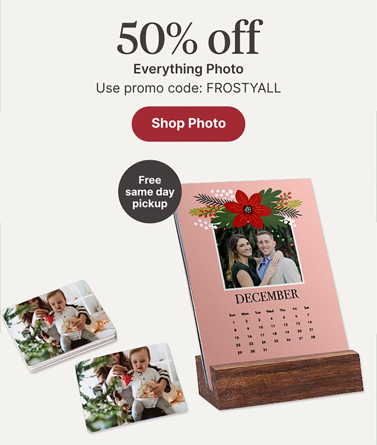 50% off Everything Photo